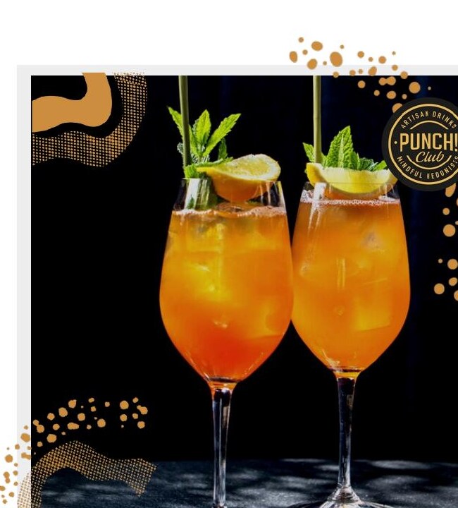 Passionfruit-Mango Mocktail